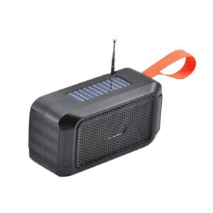 parlante bluetooth solar con radio